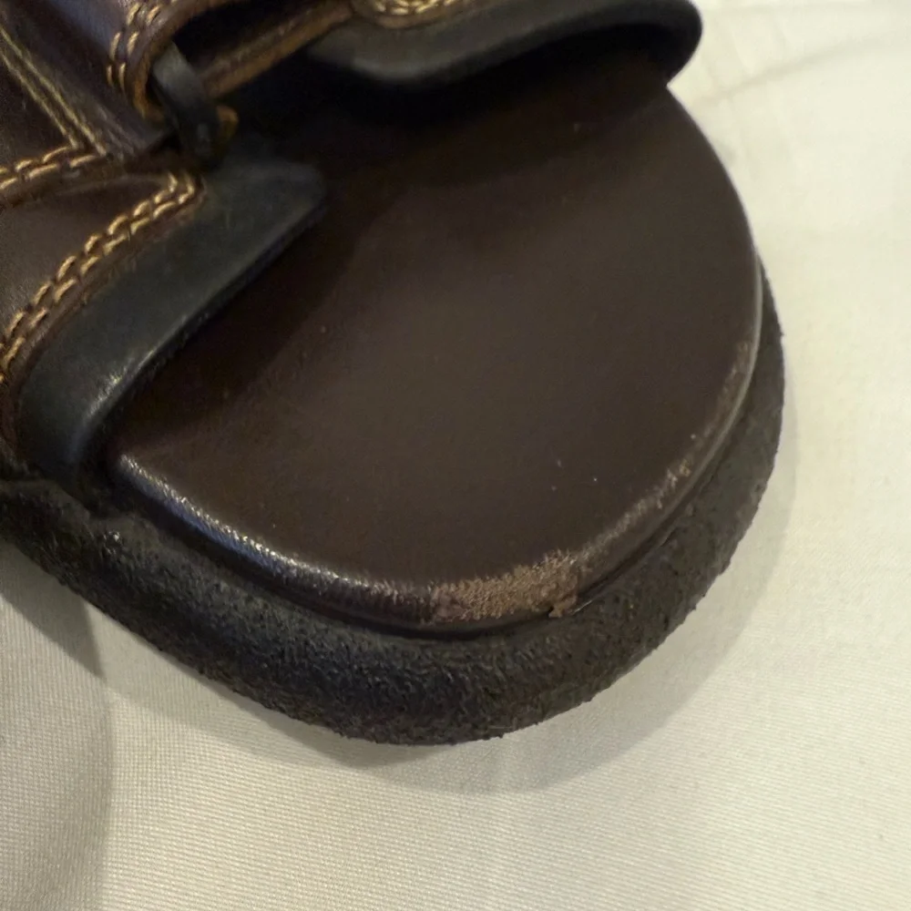 **ECCO Terra 7 Sandals – Men’s 7 / Women’s 9– EU 40 – Coffee Brown**